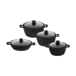 سرویس پخت و پز 8 پارچه زرساب مدل MB-7700 Zarsab MB-7700 Cookware Set of 8