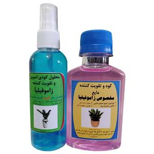 کود مایع زاموفیلیا مدل ZD6 حجم 220 میلی لیتر مجموعه دو عددی