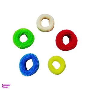 کش مو دخترانه مدل رنگین کمان کد KSH 05 مجموعه 5 عددی