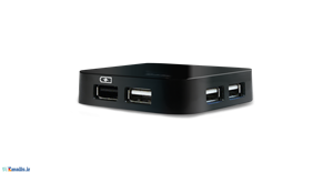 هاب یو اس بی 4 پورت دی-لینک مدل DUB-H4 D-Link 4-Port USB 2.0 Hub DUB-H4