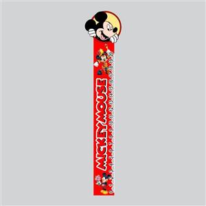خط کش 20 سانتی میکی موس کد  mickey mouse