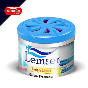 ژل خوشبو کننده هوا لمسر مدل FRESH LINEN حجم 90 میلی لیتر