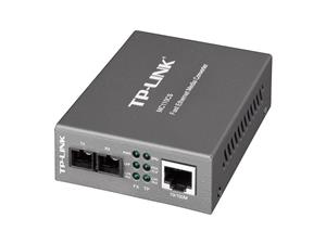 مبدل فیبر گیگابیتی و تک حاته تی پی-لینک MC110CS TP-LINK MC110CS 10/100Mbps Single-Mode Media Converter