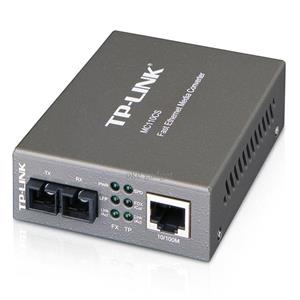 مبدل فیبر گیگابیتی و تک حاته تی پی-لینک MC110CS TP-LINK MC110CS 10/100Mbps Single-Mode Media Converter