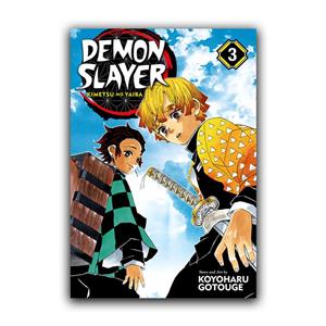 کتاب 3 Demon Slayer : Kimetsu no Yaiba اثر Koyoharu Gotouge نشر VIZ Media LLC 