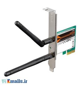 کارت شبکه بی‌سیم و مخصوص کامپیوتر دی-لینک مدل DWA-548 D-Link DWA-548 Wireless N300 PCI Express Desktop Adapter