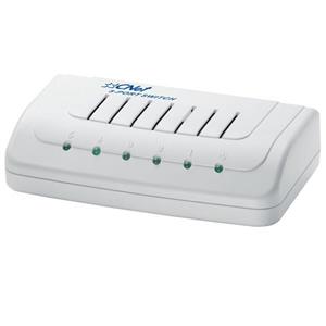 سوییچ 5 پورت مگابیتی و دسکتاپ سی نت مدل CSH-500 CNet 5-Port Fast Ethernet Switch 