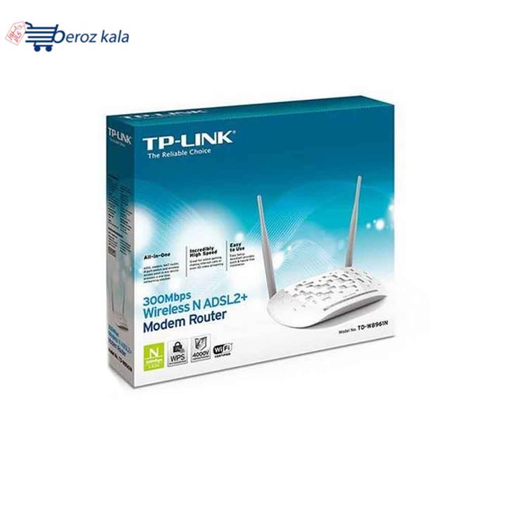 TP-LINK TD-W8961N ADSL2 Plus Wireless N300 Modem Router