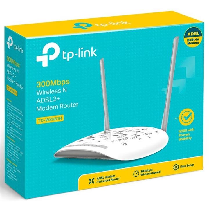 TP-LINK TD-W8961N ADSL2 Plus Wireless N300 Modem Router