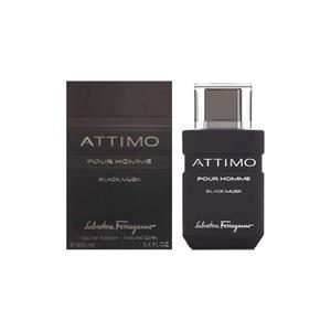 عطر ادکلن ادو تویلت سالواتوره فراگامو اتیمو بلک ماسک مردانه حجم100میل Salvatore Ferragamo Attimo Black Musk