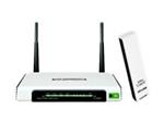 TP-LINK TL-W300KIT 300Mbps Wireless N Router and USB Adapter Kit