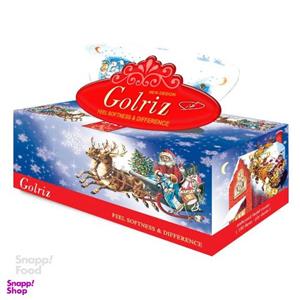 دستمال کاغذی 100 برگ گلریز مدل بابانوئل