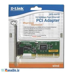 D-Link 10/100Mbps Ethernet PCI Card for PC DFE-520TX 