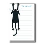 کاغذ یادداشت طرح گربه ی آویزان مدل برنامه ریزی روزانه to do list