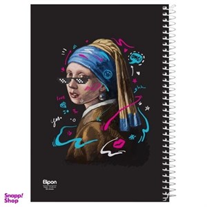 ☆♡دفتر مشق 100 برگ 21*29 جلد سخت سیمی کد 2451455 الیپون