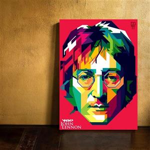 تابلو شاسی مدل پوستر جان لنون (John Lennon) کد FMO18