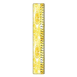 خط کش 30 سانتی متر طرح لیمو کد  138