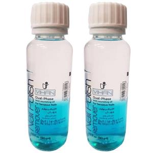 محلول لاک پاک کن ویهان مدل DUAL-PHASE حجم 80 میلی لیتر