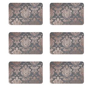 زیربشقابی طرح کلاسیک  کد 8103 بسته 6 عددی
