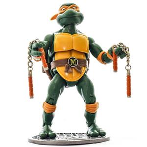 اکشن فیگور آناترا سری Ninja Turtles Premium مدل Michelangelo Anatra Ninja Turtles Premium Michelangelo Action Figure