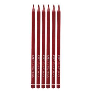 مداد قرمز کی ام تی کد 11 بسته 6 عددی