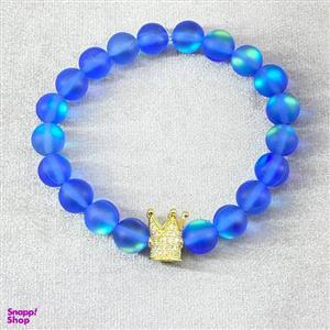 دستبند زنانه مدل شب تاب طرح تاج کد 889412