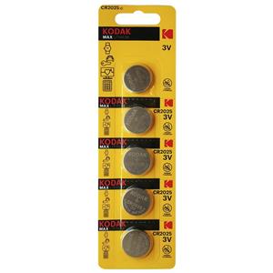 باتری سکه ای کداک مدل 2025 بسته 5 عددی