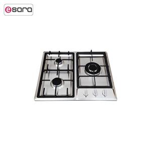 اجاق گاز صفحه‌ ای استیل تی اند دی مدل TD130L T And D TD130L Steel Gas Hob