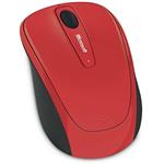 Microsoft Wireless Mobile Mouse 3500 Red