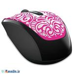 Microsoft Wireless Mobile Mouse 3500 Artist Pink