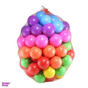 توپ استخر مدل شادی  بسته 50 عددی سایز C