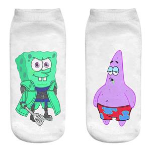 جوراب مردانه مدل باب اسفنجی  کد 1250 MM