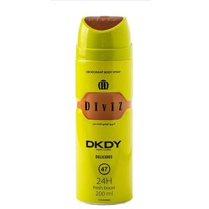 اسپری زنانه دیوایز مدل DKNY حجم 200 میلی لیتر 