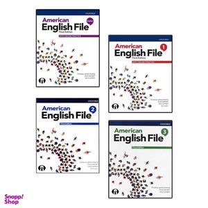 کتاب American English File Third Edition اثر جمعی از نویسندگان انتشارات الوندپویان 4 جلدی