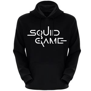 هودی مردانه مدل S81 Squid Game رنگ مشکی 