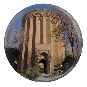 مگنت طرح برج طغرل شهر ری مدل S10204
