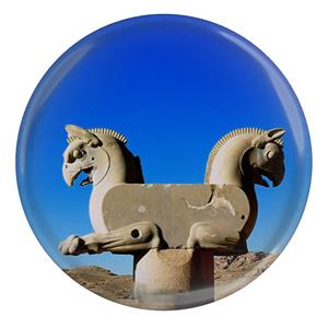 مگنت طرح پرنده هما تخت جمشید مدل S10197