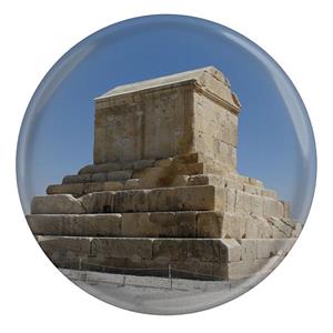 مگنت طرح آرامگاه کوروش پاسارگاد مدل S10195