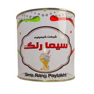 رنگ سفید سوله سیما رنگ مدل F1 وزن 1.1 کیلوگرم