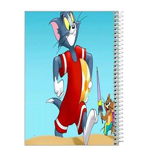 دفترچه یادداشت 40 برگ طرح تام و جری کد ie6