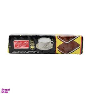 بیسکویت کاکائویی کرمدار با طعم وانیل شیرین عسل– 120 گرم بسته 20عددی