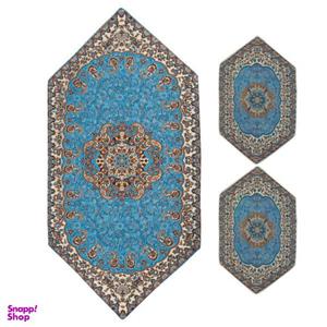 ست 3 تکه رومیزی ترمه مدل نسترن کد Abif005