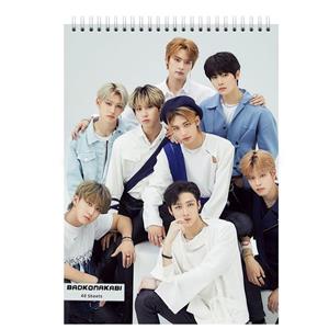 دفتر نقاشی بادکنک آبی طرح استری کیدز مدل S5