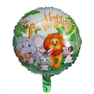 بادکنک فویلی مدل حیوانات جنگل کد j01