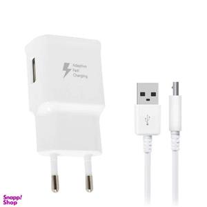 اداپتور شارژر سامسونگ مدل EP-TA20EWE به همراه کابل تبدیل USB-C