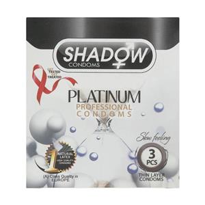 کاندوم شادو مدل Pelatinum بسته 3 عددی