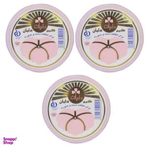 کرم مرطوب کننده دلبان مدل DB03 حجم 90 میلی لیتر مجموعه 3 عددی