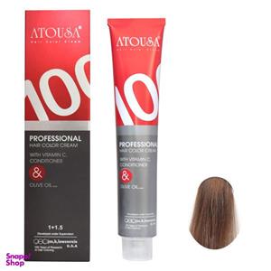 رنگ مو آتوسا  شماره  7/71 حجم 100 میلی لیتر رنگ بلوند نسکافه ای متوسط