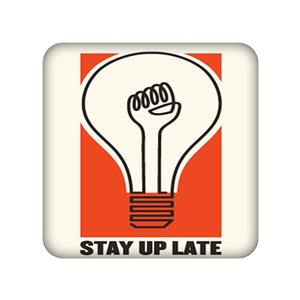 زیر لیوانی طرح لامپ کد 912