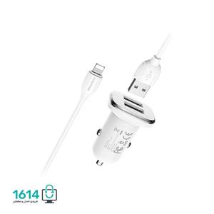 شارژر فندکی بروفون مدل BZ12 به همراه کابل تبدیل لایتنینگ